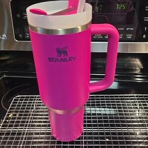 Stanley 40oz Fuchia Travel Mug